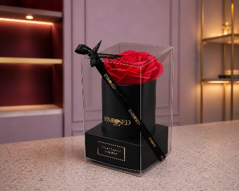 Soap Rose in Box